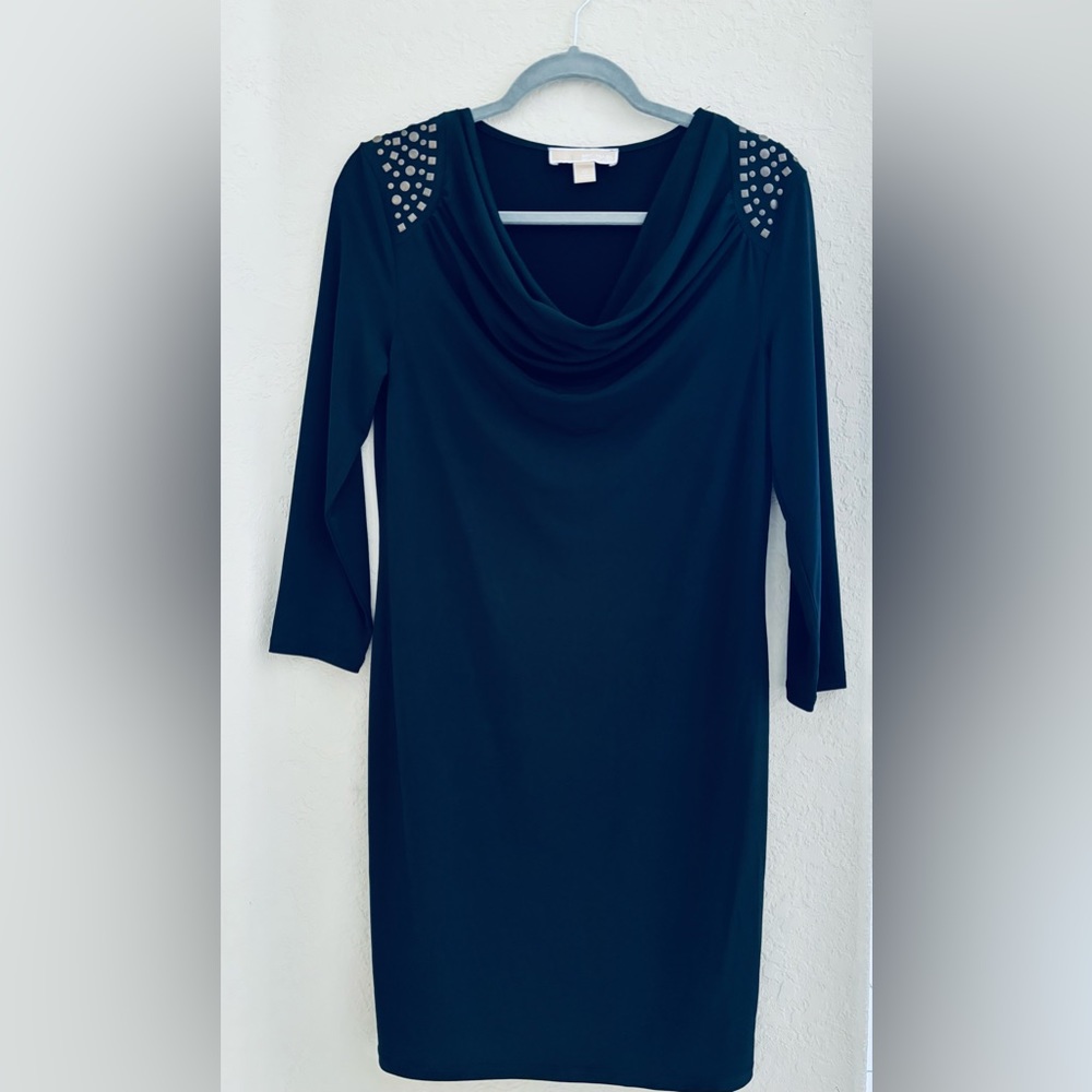 Michael Kors 3/4 sleeve studded LBD
